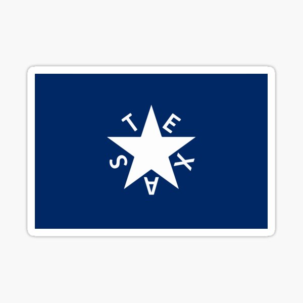 Item preview, The Zavala (First Official Republic of Texas Flag) designed and sold by franklinprintco.