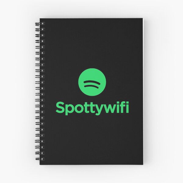 Item preview, Spotty Wi-fi Music App Logo Parody designed and sold by YabYumShop.