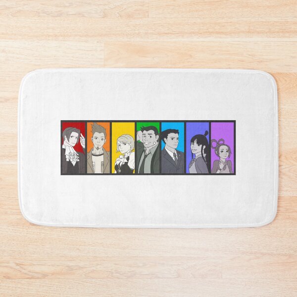 Item preview, Ace Attorney Rainbow Collage designed and sold by badgerinafez.