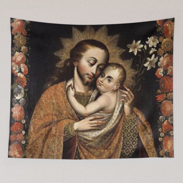 Item preview, Year of St. Joseph: Saint Joseph and Jesus designed and sold by The Great  Art.