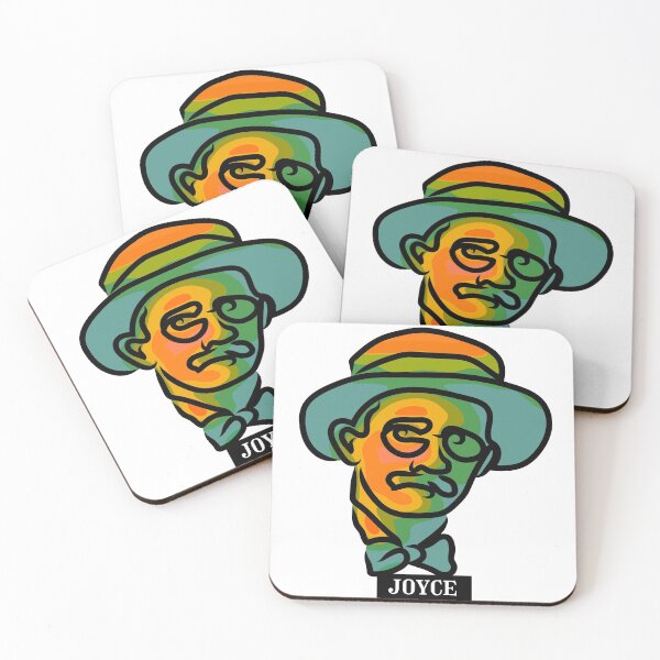 Item preview, Portrait of the writer James Joyce designed and sold by Xdelacra.
