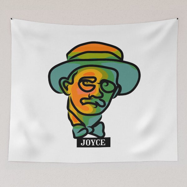 Item preview, Portrait of the writer James Joyce designed and sold by Xdelacra.