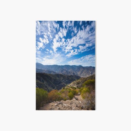 Heaven over Vallehermoso Art Board Print