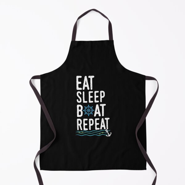 Item preview, Eat Sleep Boat Repeat / Camping / Camping Gift / Hiking / Boating / Boat / Funny Gift Ideas For Camper designed and sold by biigshow.