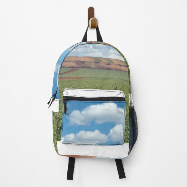 Item preview, Green wheat and plowed field landscape agriculture designed and sold by goceris.