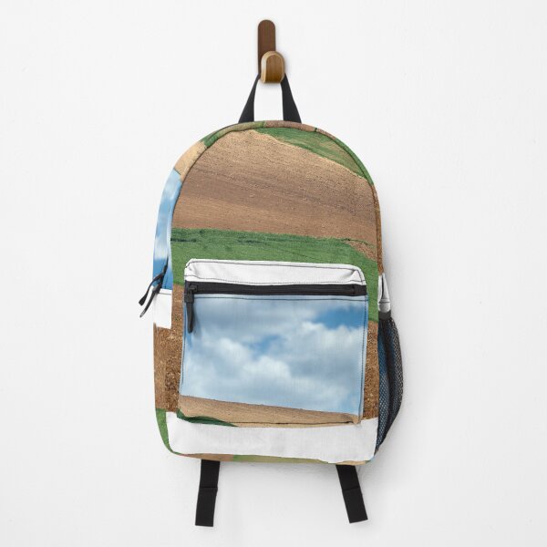 Item preview, Green wheat and plowed field landscape designed and sold by goceris.