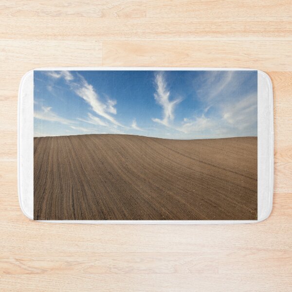 Item preview, Plowed field landscape agriculture spring season Voivodina Serbia designed and sold by goceris.