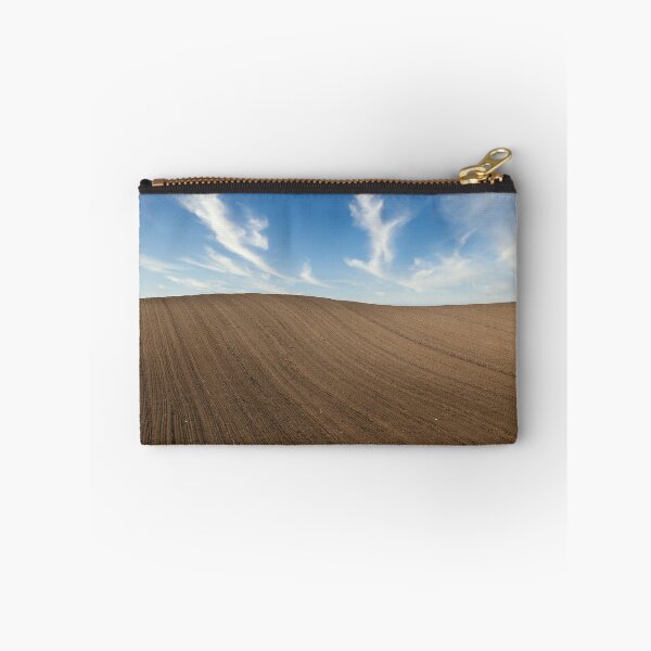 Item preview, Plowed field landscape agriculture spring season Voivodina Serbia designed and sold by goceris.