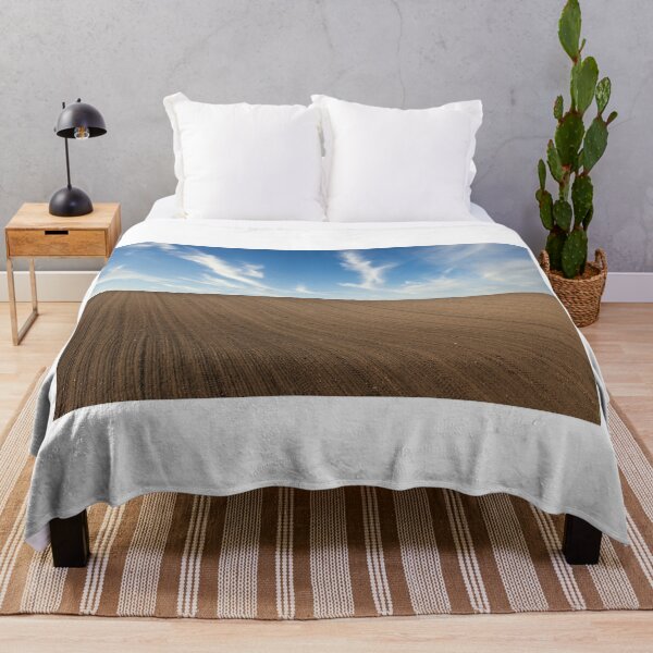 Item preview, Plowed field landscape agriculture spring season Voivodina Serbia designed and sold by goceris.