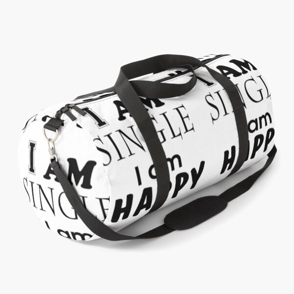 Item preview, I AM SINGLE, I AM HAPPY designed and sold by Printshophub.