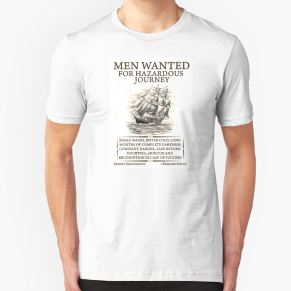 Men Wanted Slim Fit T-Shirt