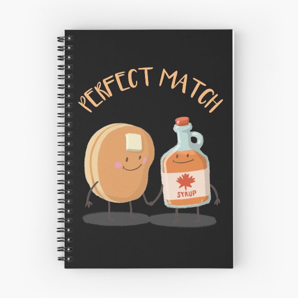 Item preview, Funny Perfect Match Maple Syrup and Pancakes designed and sold by joabaj.