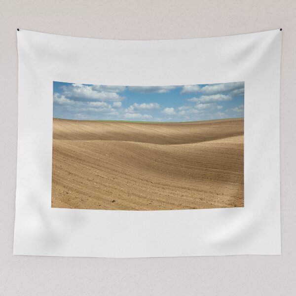 Item preview, Plowed field landscape agriculture spring season designed and sold by goceris.