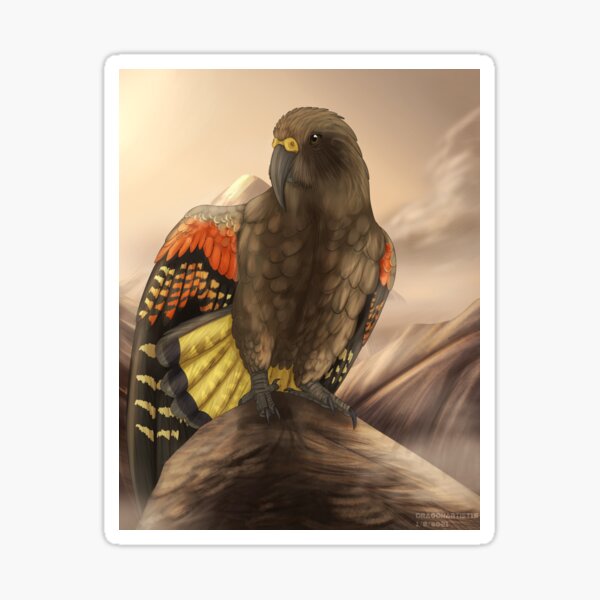 Item preview, The Alpine Parrot designed and sold by DragonArtist15.