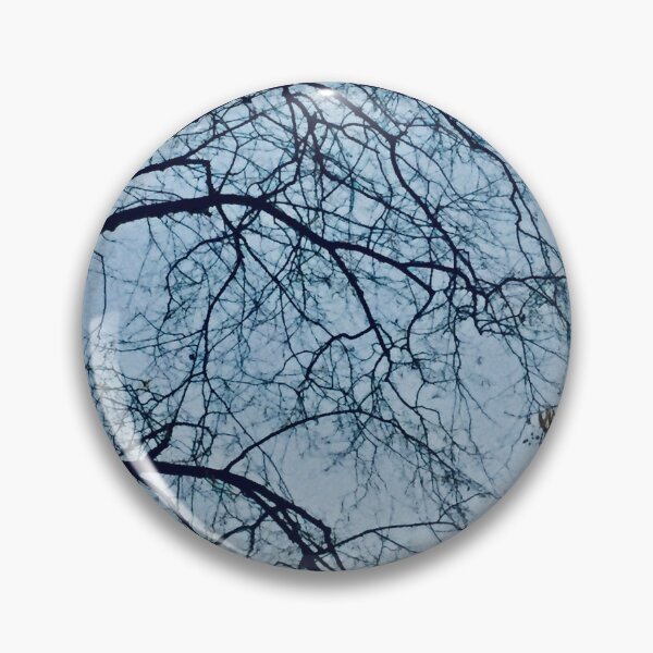 Item preview, Bare tree branches against the blue sky designed and sold by Makha.