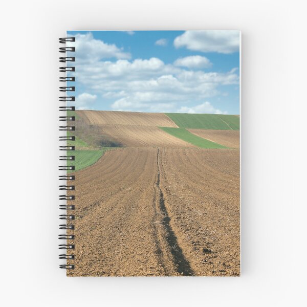 Item preview, plowed field landscape spring season agriculture designed and sold by goceris.