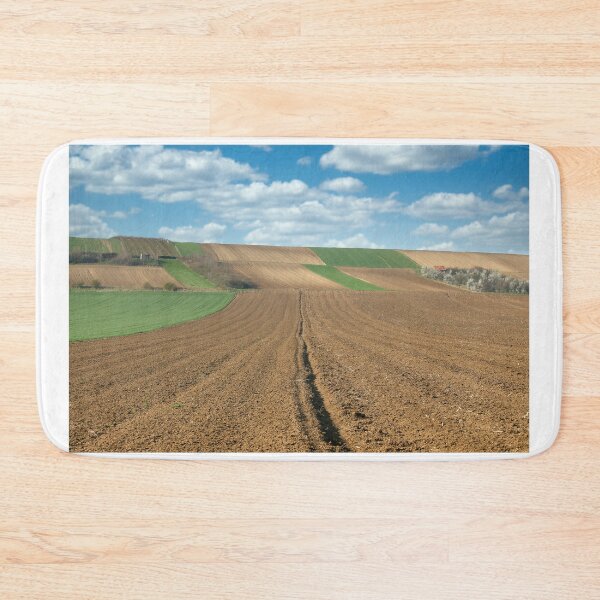 Item preview, plowed field landscape spring season agriculture designed and sold by goceris.