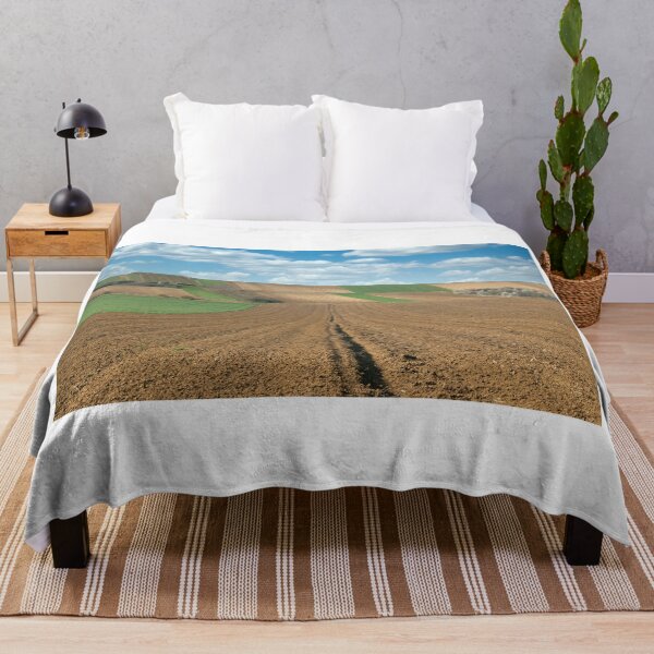 Item preview, plowed field landscape spring season agriculture designed and sold by goceris.