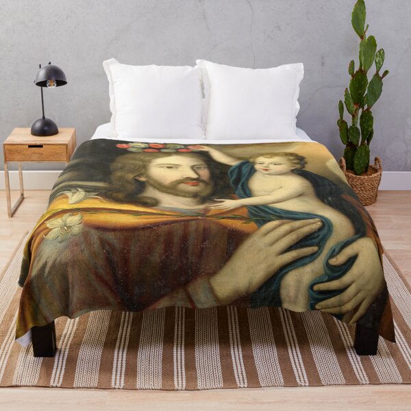 Item preview, Saint Joseph crowned by the Baby Jesus designed and sold by The Great  Art.