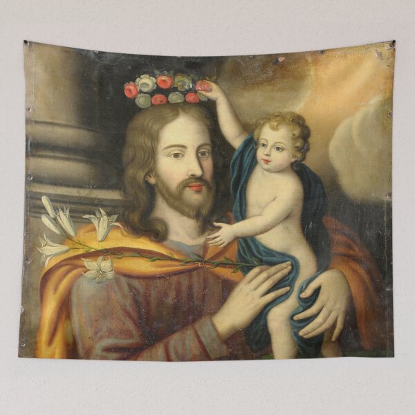 Item preview, Saint Joseph crowned by the Baby Jesus designed and sold by The Great  Art.