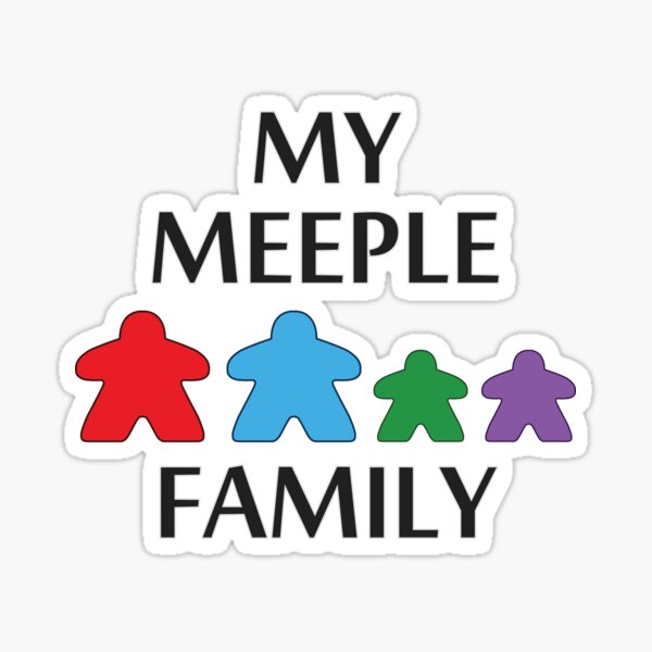 Item preview, My Meeple Family designed and sold by Mehdals.