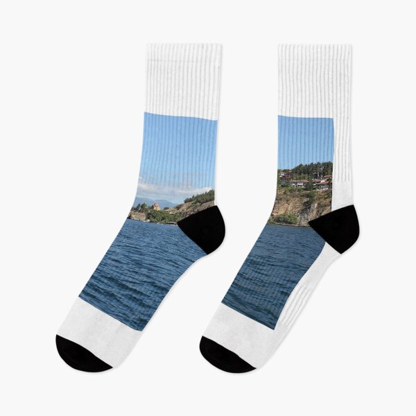 Item preview, Jovan Kaneo church Ohrid Macedonia landscape summer season designed and sold by goceris.