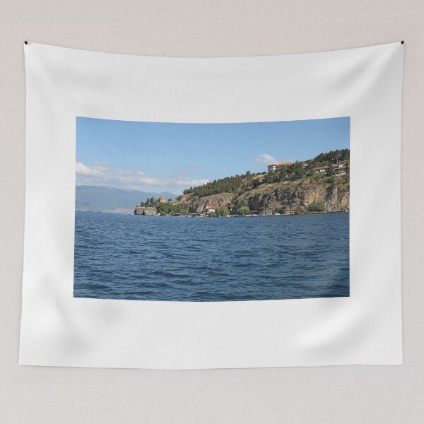 Item preview, Jovan Kaneo church Ohrid Macedonia landscape summer season designed and sold by goceris.