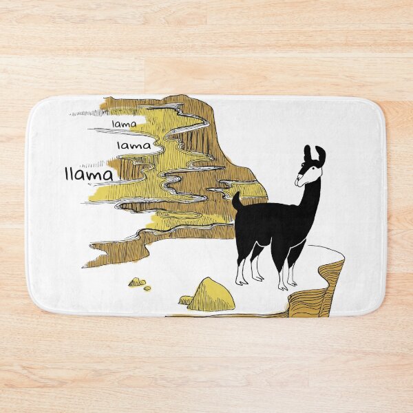 Item preview, llama designed and sold by VicaVeresk.
