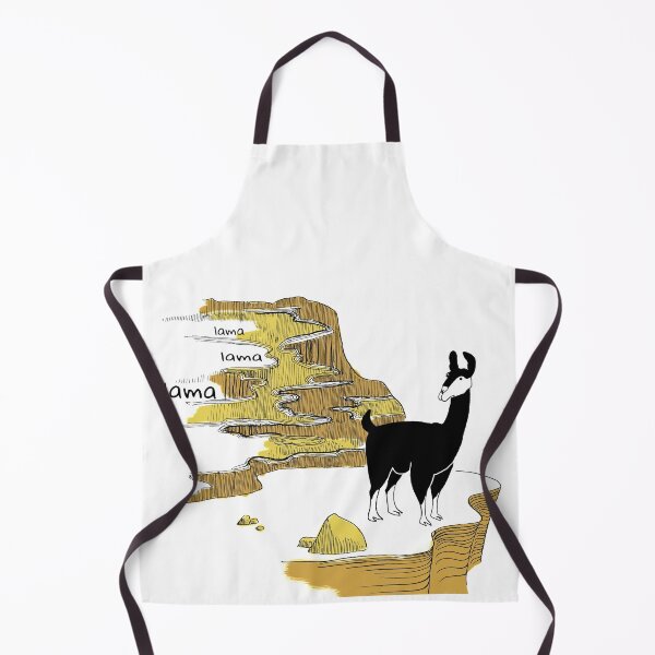 Item preview, llama designed and sold by VicaVeresk.