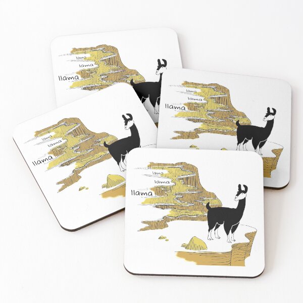 Item preview, llama designed and sold by VicaVeresk.