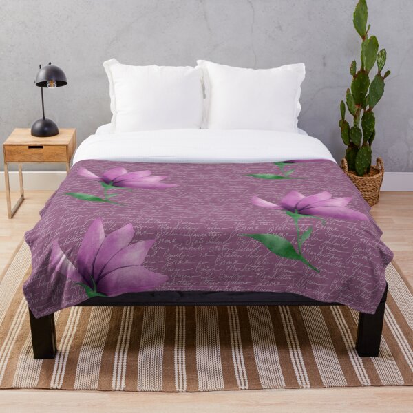 Aperçu de l'œuvre fleur mauve créée et vendue par Fotinired21.
