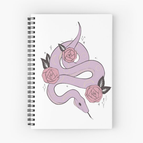 Item preview, Rosy Familiar Snake designed and sold by patriciafalls.