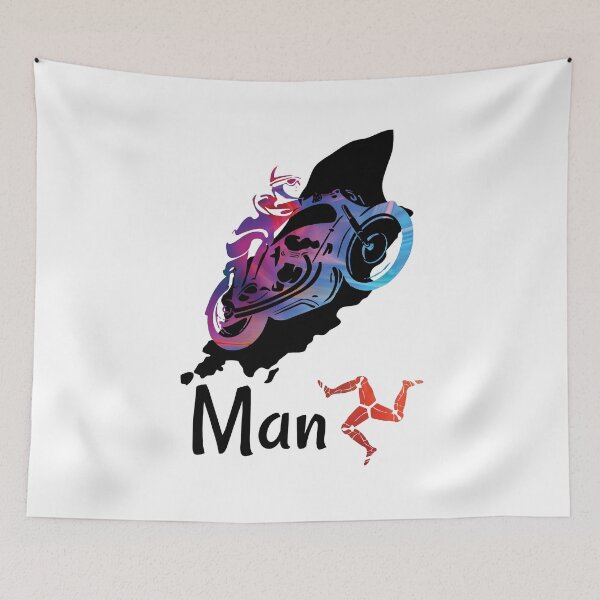 Item preview, Isle of Man Manx Racer designed and sold by tribbledesign.