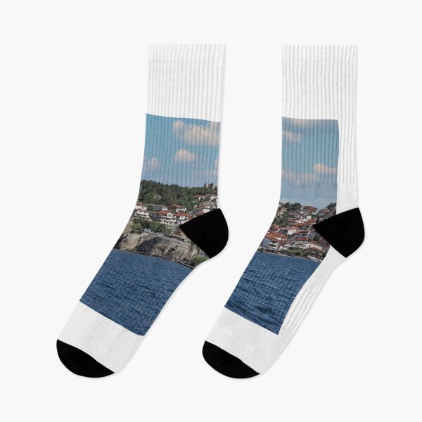 Item preview, Ohrid city and Samuel fortress Macedonia designed and sold by goceris.