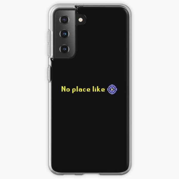 Old School Runescape "No Place Like Home" Classic Gaming Print Samsung Galaxy Soft Case