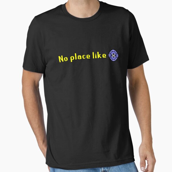 Item preview, Old School RuneScape "No Place Like Home" Classic Gaming Print designed and sold by CodedCrafts.