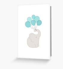 cheers, elephant Greeting Card