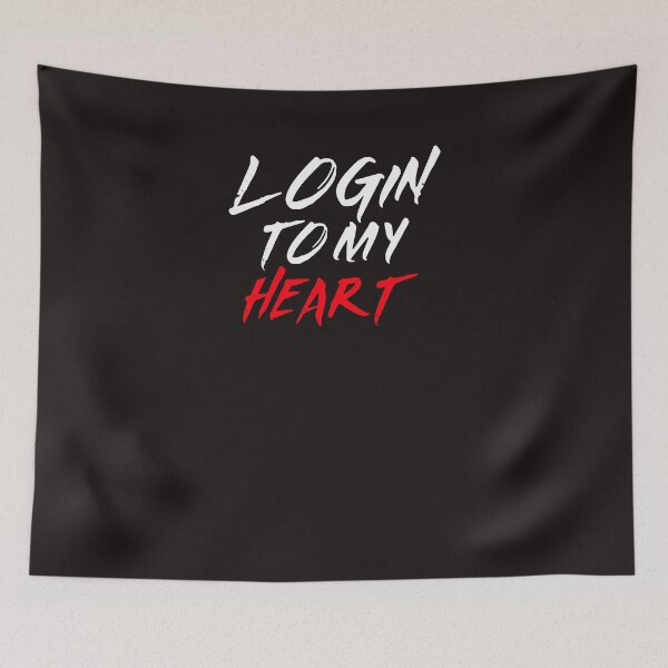 Item preview, LOGIN TO MY HEART designed and sold by GILLES VAZIRI.