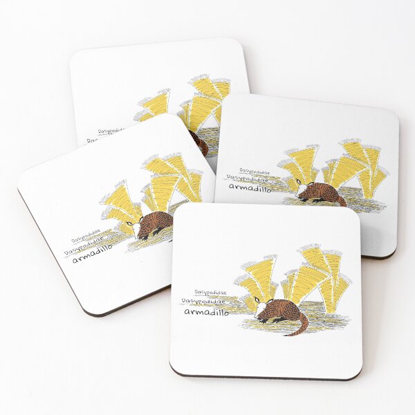 Item preview, armadillo designed and sold by VicaVeresk.