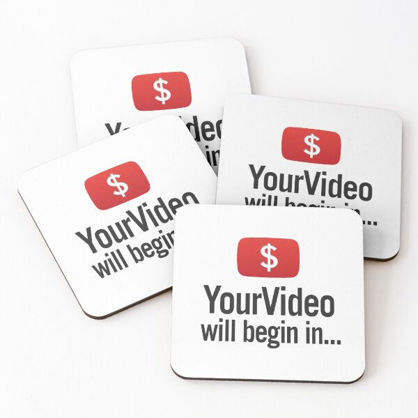 Item preview, Your Video Will Begin In... Website Logo Parody designed and sold by YabYumShop.
