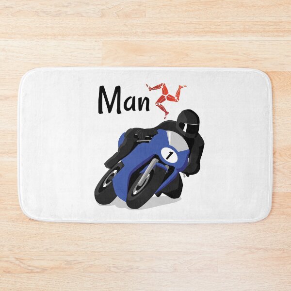 Item preview, Manx Motorbike Racer Isle of Man designed and sold by tribbledesign.