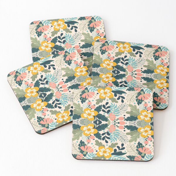 Item preview, Colorful-Exotic-Leaves-Flowers designed and sold by MANINFEAR.