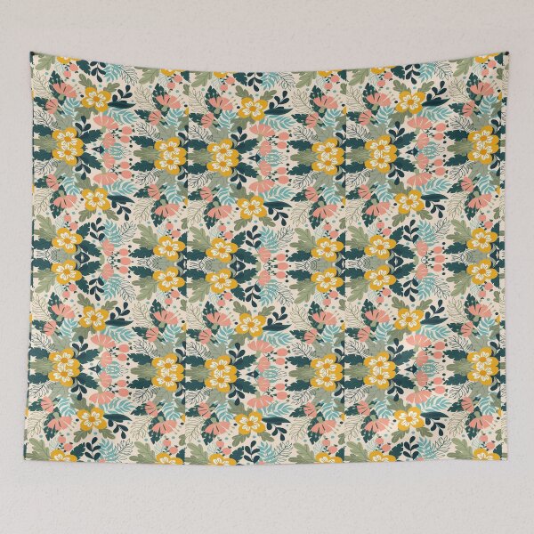 Item preview, Colorful-Exotic-Leaves-Flowers designed and sold by MANINFEAR.