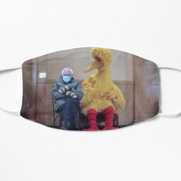 bernie sanders parody shirt T-Shirt Flat Mask