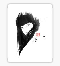 chinese girl Sticker