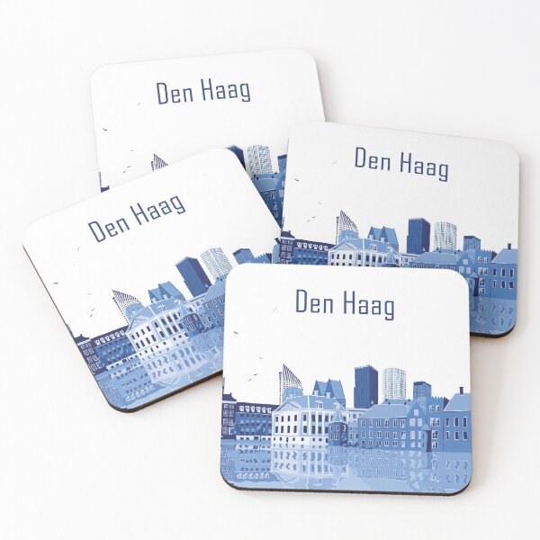 Item preview, Den Haag - The Hague - Blue designed and sold by VeronArtLab.