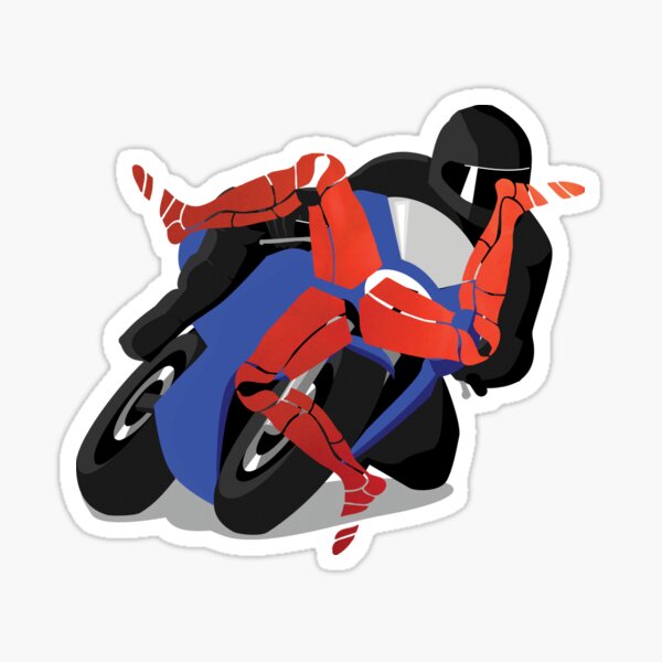3 Legs of Man Manx Motorbike Racer Isle of Man Sticker
