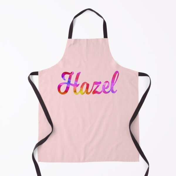 Item preview, Hazel girls name pretty multi-color design designed and sold by ComicKitsch.