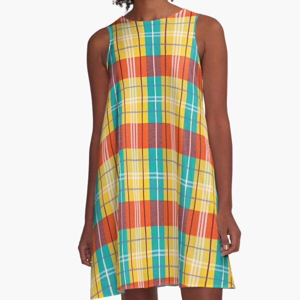 Madras Guadeloupe Dresses Redbubble