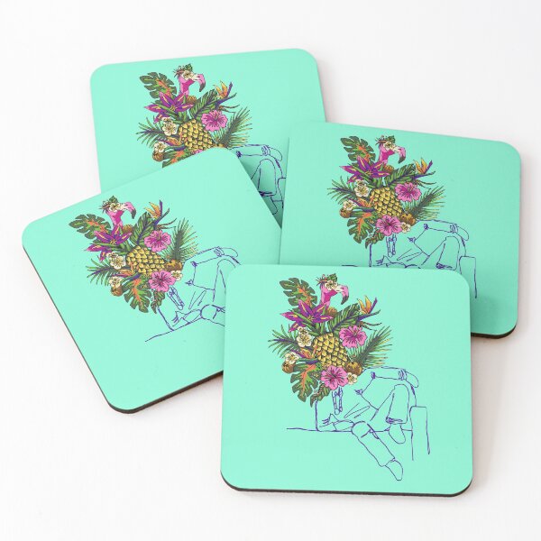Item preview, Head full of ... - Tropical Vibes designed and sold by antipode-artist.